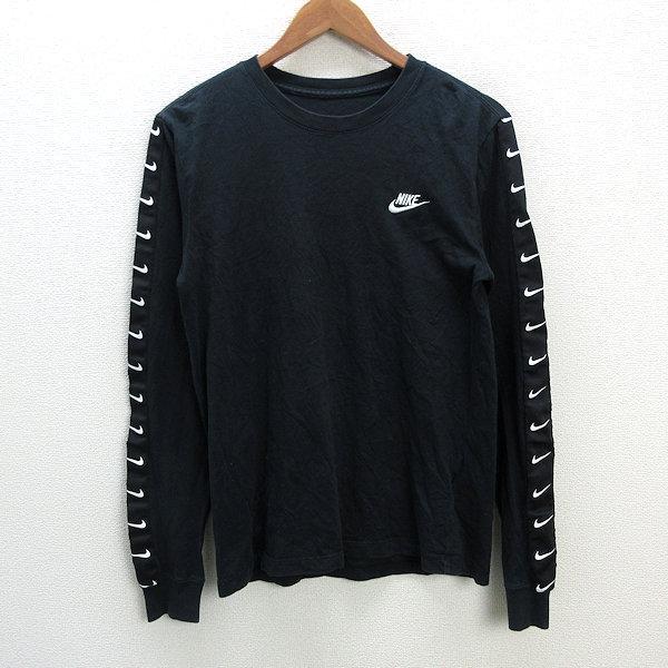 s□ナイキ/THE NIKE TEE スウォッシュロゴプリント 長袖Tシャツ/ロンT