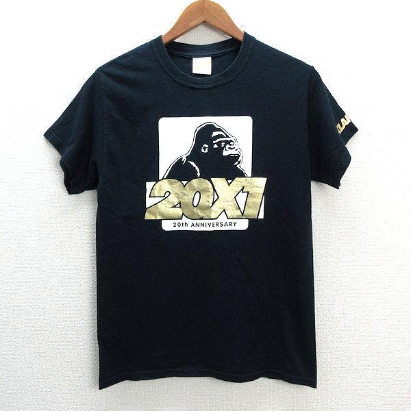 s□エクストララージ/XLARGE 20周年アニバーサリー 半袖Tシャツ【S】黒