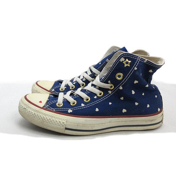 y□【24.5cm】コンバース/CONVERSE ALLSTAR HI ハート柄 y□【24.5cm】コンバース/CONVERSE ALLSTAR HI ハート柄