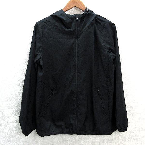 cosmeticとなっております s□ユニクロ/UNIQLO 211-128222 ライトポケッタブルパーカ【XL】黒