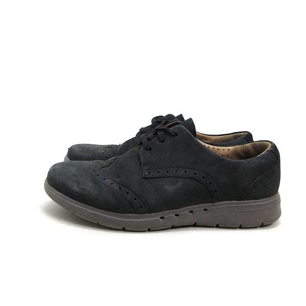 k□【23.5cm】クラークス/Clarks ウイングチップ ヌバックレザー k□【23.5cm】クラークス/Clarks ウイングチップ ヌバックレザー