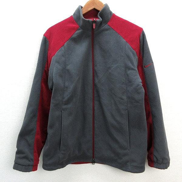 k□ナイキ/NIKE GOLF FIT THERMA リバーシブルジャケット/フリース【L