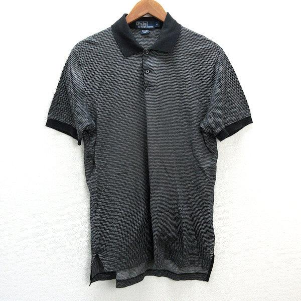 y□ペルー製□ラルフローレン/Ralph Lauren総柄 半袖ポロシャツ y□ペルー製□ラルフローレン/Ralph Lauren総柄 半袖ポロシャツ