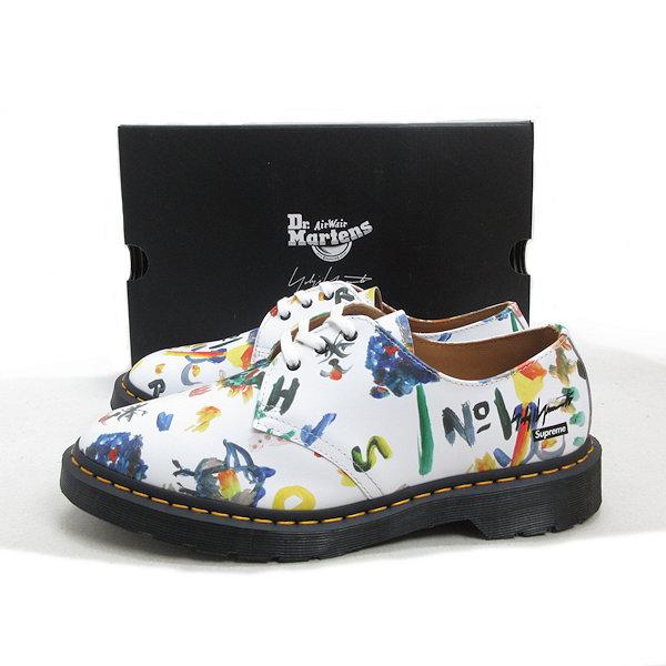 y□22AW 新品【US10】SUPREMEシュプリーム×ヨウジヤマモト×Dr マーチン 