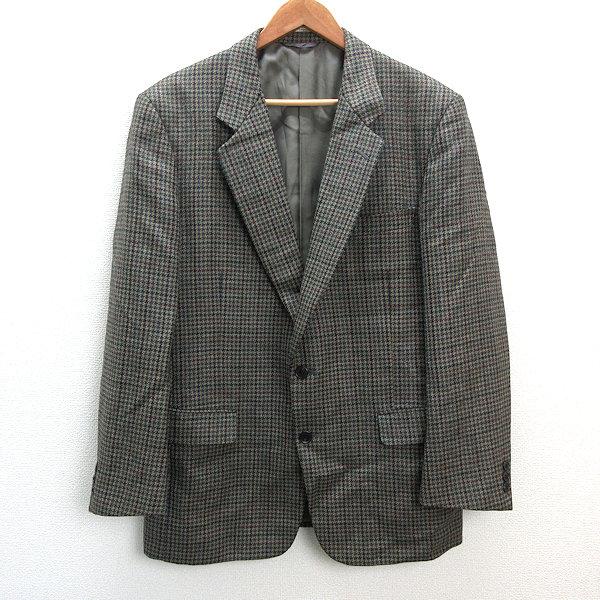 k□レトロ□ピエール・カルダン/pierre cardin 千鳥格子柄 テーラード 