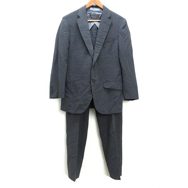 k□ランバン/LANVIN COLLECTION 上下スーツセットアップ【R50】灰色 
