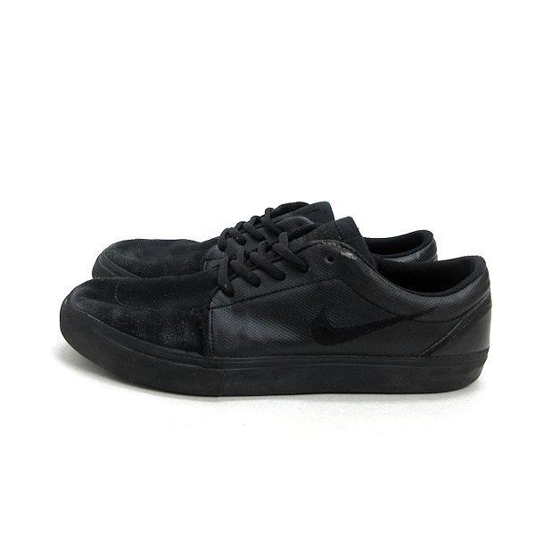 y□【27.5cm】ナイキ/NIKEサタイア SL スエードレザーシューズ□黒MENS 