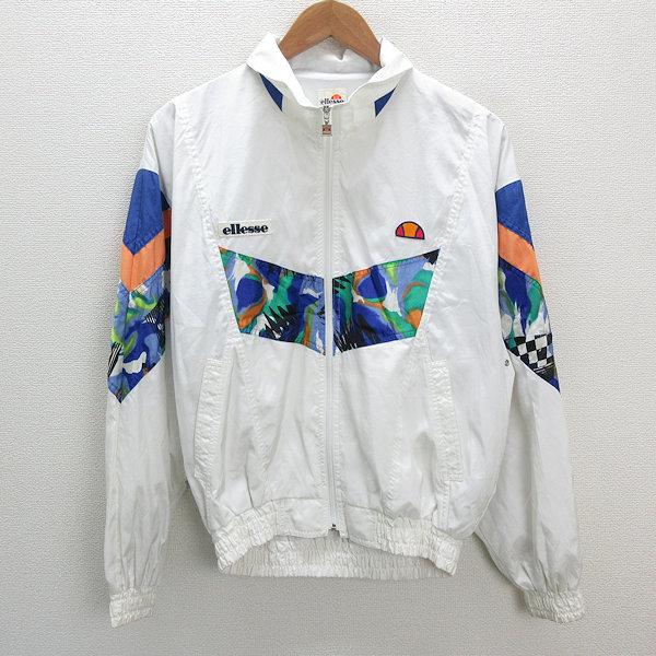 k□90年代□エレッセ/ellesse ナイロンジャケット/ブルゾン/下北 k□90年代□エレッセ/ellesse ナイロンジャケット/ブルゾン/下北