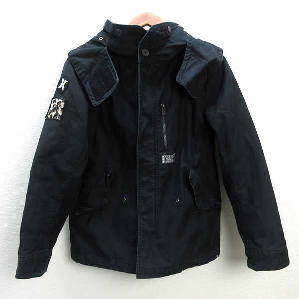 Hurley ブラック 中綿ジャケット Medium