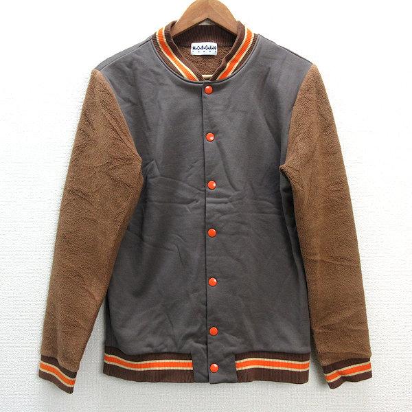 k□モルガン/MORGAN HOMME スウェットジャケットJKT/MENS□14【中古