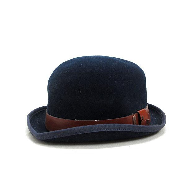 k■カンゴール/KANGOL ボーラーハット/ウールハット/帽子【XL】紺/MENS■65【中古】