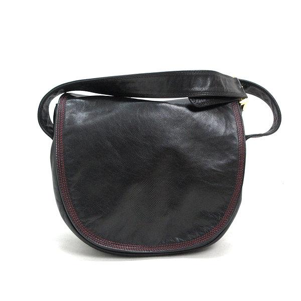 y□イタリア製□ジーノフェルッチ/GINO FERRUZZIラムレザー ショルダー