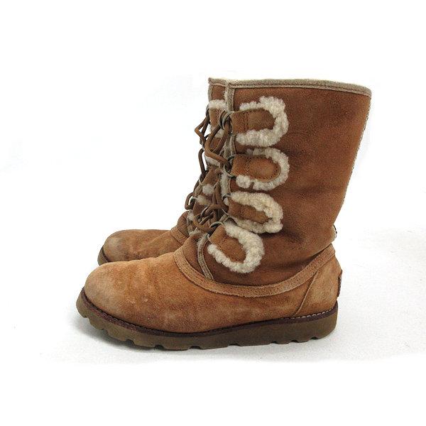 23cm UGG ベージュ ムートン ブーツ