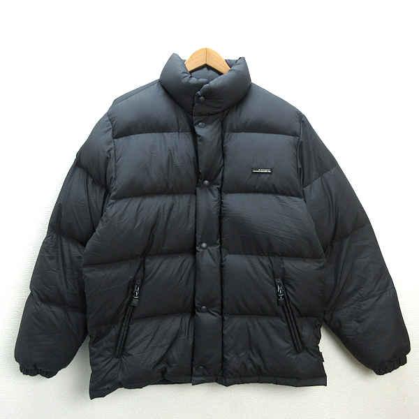 a□コンバース/CONVERSE 肉厚 ダウンジャケットJKT【L】黒/MENS/3  