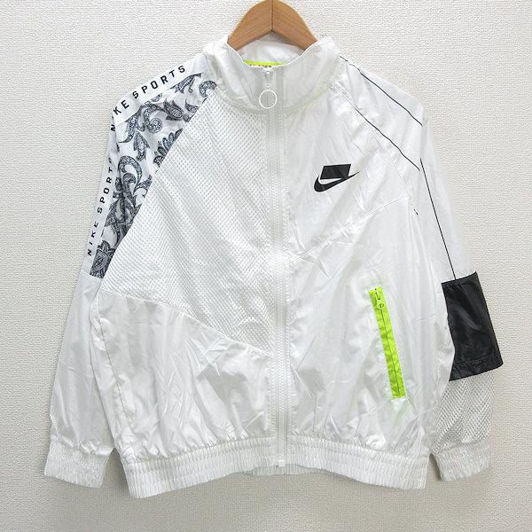 k□ナイキ/NIKE ペイズリー切替 ナイロンジャケットJKT/海外正規品【S 