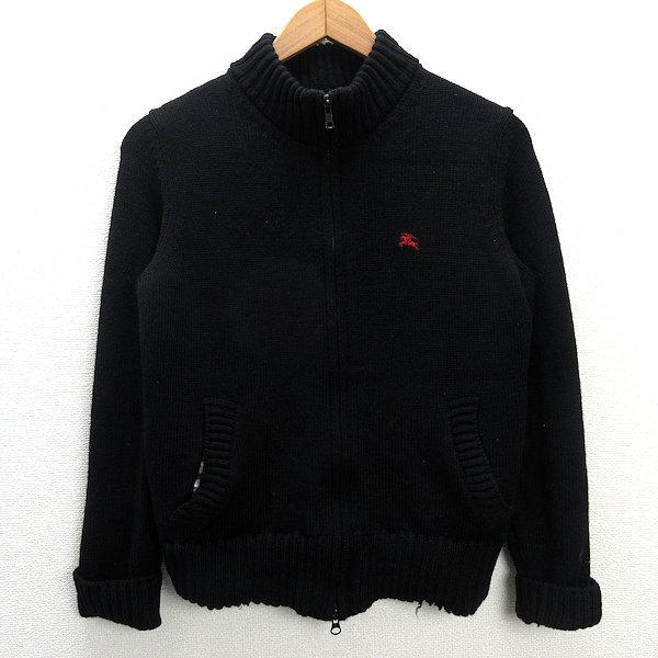 k□バーバリー/BURBERRY LONDON フルジップニットセーター【2 k□バーバリー/BURBERRY LONDON フルジップニットセーター【2