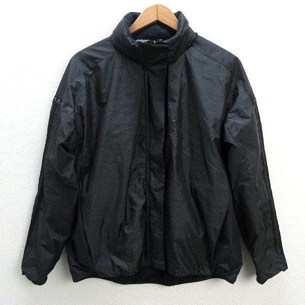 y□アディダス/ADIDAS TWNTY4SVN ヘザーウィンドジャケット□黒