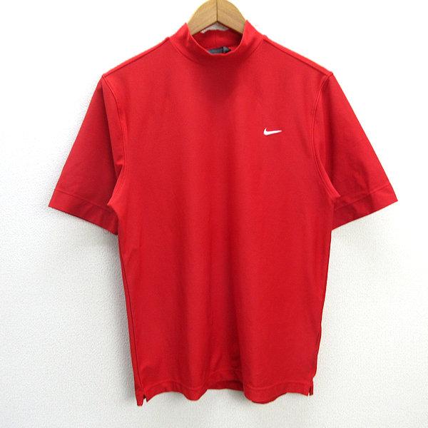 NIKE GOLF ナイキゴルフ モックネックシャツ 裏地フリース L NIKE GOLF High Neck Pullover Shirt SIZE S ナイキゴルフ