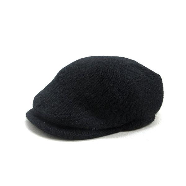 k□グッドイナフ/GOODENOUGH ニットハンチング/CAP/帽子【L】黒/MENS