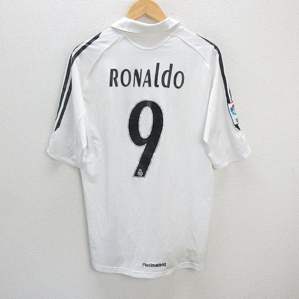 y□05/06 adidas社製□レアルマドリード レプリカユニホーム