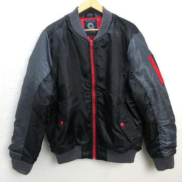 k□アカデミクス/akademiks 中綿ジャケット/MA-1/B系/ヒップ  