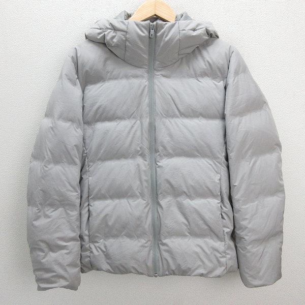 ユニクロ　UNIQLO　シームレスダウンパーカー　グレー　XL ユニクロ公式 | シームレスダウンパーカ