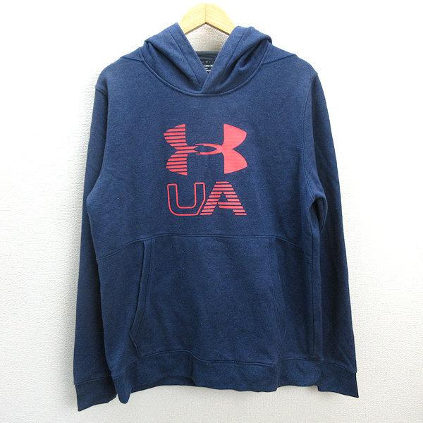 y□アンダーアーマー/UNDER ARMOUR COLOGEAR トレーニングパーカ 