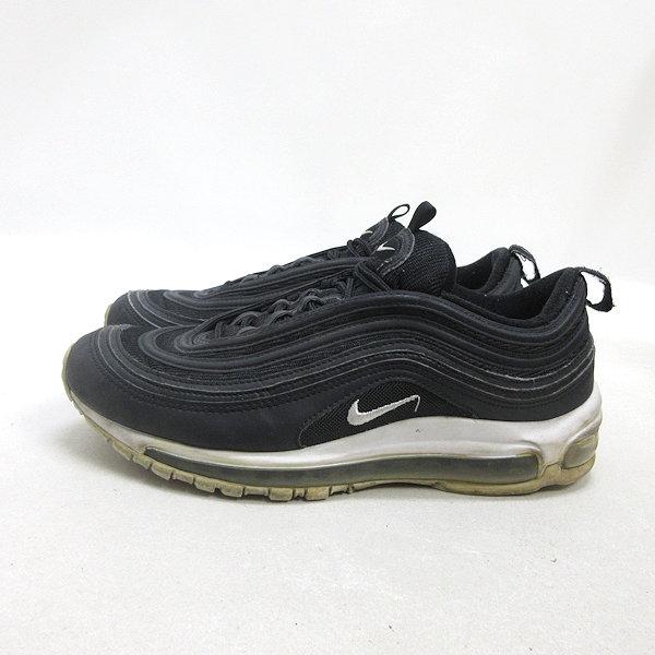 y□【27cm】ナイキ/NIKEエアマックス97 AIRMAX97 レザースニーカー□黒