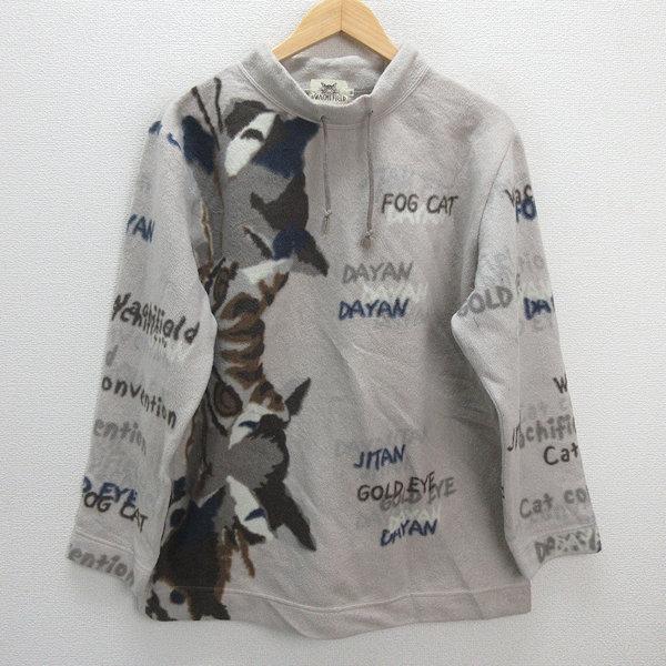 k□わちふぃーるど/Wachifield 総柄 フリースジャケット/トレーナー【M  