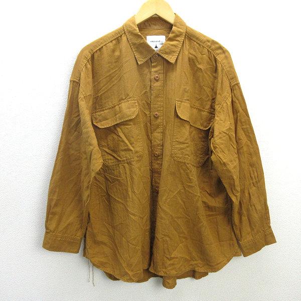 z□ニコアンド/niko and COOL&SLOW LIFE 長袖シャツ【4 z□ニコアンド/niko and COOL&SLOW LIFE 長袖シャツ【4
