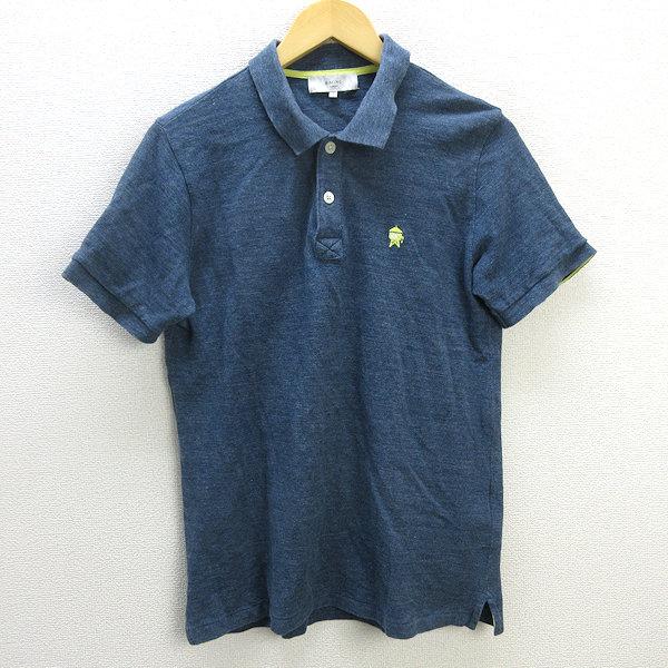 BEAMS SCHOOL ネイビー ポロシャツ L z□ビームス/BEAMS BMING 半袖ポロシャツ/コットン【L】紺/men's