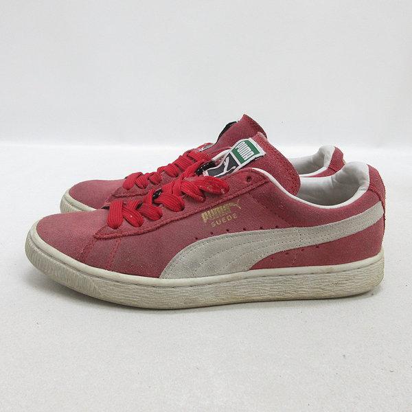 D□【23.5cm】プーマ/puma スウェード クラシック 35263405□赤/LADIES 