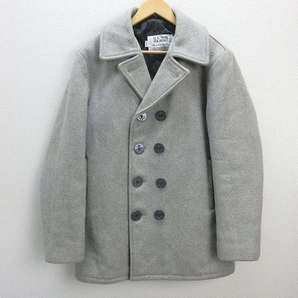 H□USA製□ショット/SCHOTT U.S.740N PEA JACKET 王道・定番