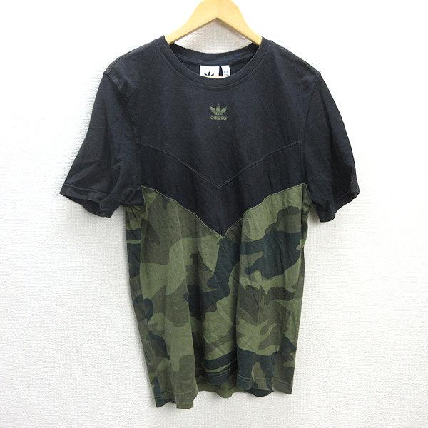 G□アディダス/adidas オリジナルス Tシャツ/カモフラージュ ブロックT