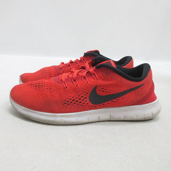 Q□【27cm】ナイキ/NIKE FREE RNフリー ランニングシューズ□朱色/MENS