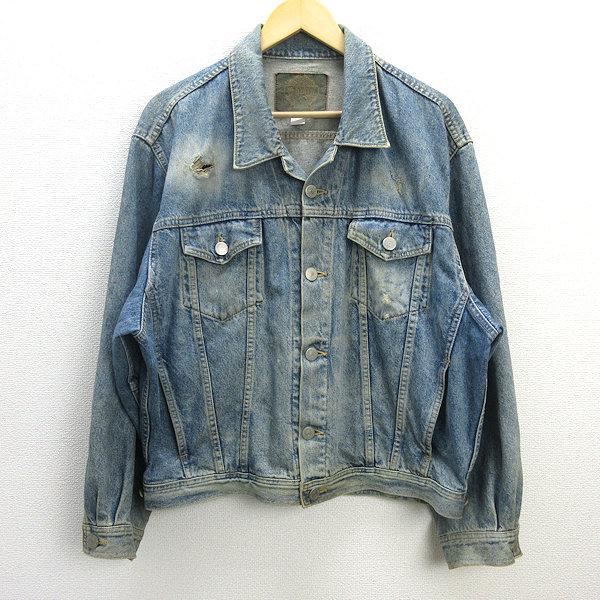 H□90s□エドウィン/EDWIN 5464-92 デニムジャケット Gジャン