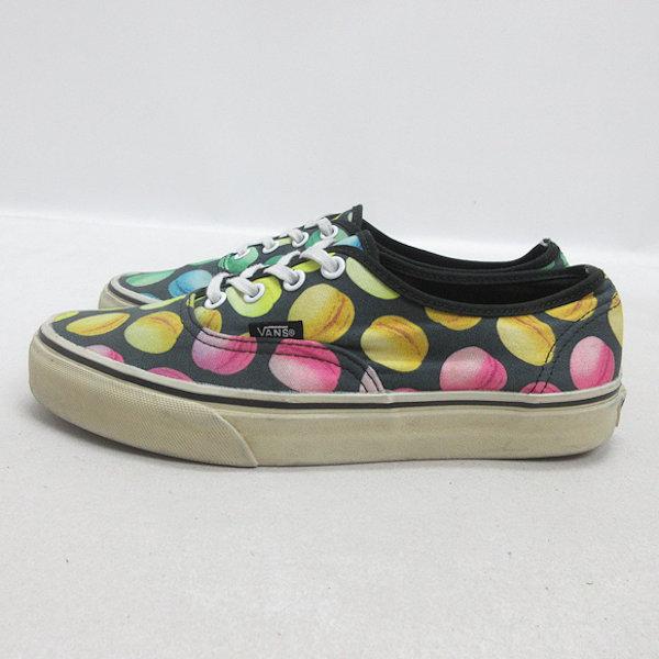 新品 VANS バンズ 24cm G□【24cm】バンズ/VANS カラフルマカロン柄/オーセンティック