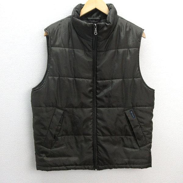 G□チャップス/CHAPS EST1978 中綿ダウンベスト【L】カーキ/men's/34