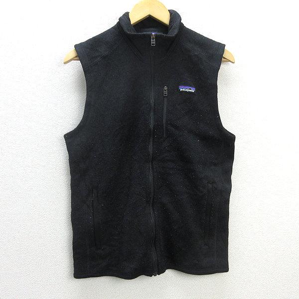 P□パタゴニア/Patagonia ベターセーターベスト/25882【S】黒/men's