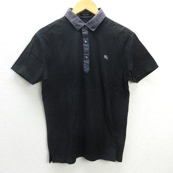G□バーバリー/Burberry LONDON BlackLABEL 半袖ポロシャツ