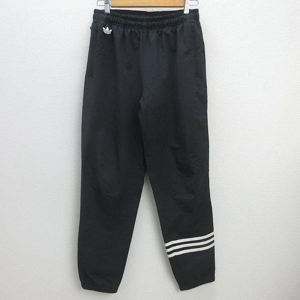 古着 adidas アディダス トラックパンツ ブラック ホワイト 黒 白 S 古着 adidas アディダス トラックパンツ ブラック ホワイト XL