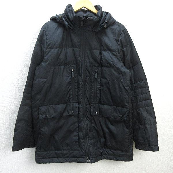 H□ナイキ/NIKE フーディダウンジャケットJKT ブルゾン【XL】黒/MENS