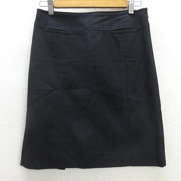G□バーバリー/Burberry LONDON スカート/スリット入り【40】黒 G□バーバリー/Burberry LONDON スカート/スリット入り【40】黒