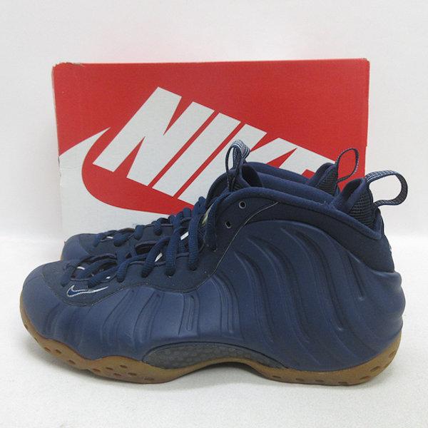 Q■【27.5cm】ナイキ/NIKEエア フォームポジット ワンAIR FOAMPOSITE ONEバスケットシューズ■紺/MENS/5【中古】