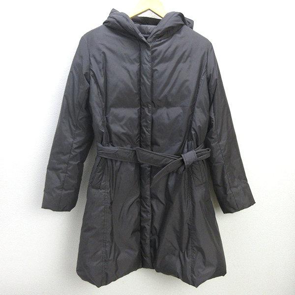 D□ユニクロ/UNIQLO ノンステッチダウンコート 080578【L】こげ D□ユニクロ/UNIQLO ノンステッチダウンコート 080578【L】こげ