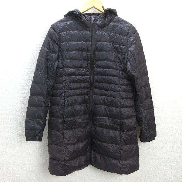 U□ユニクロ/UNIQLO ウルトラライトダウンコート/217-072755【L】紫系