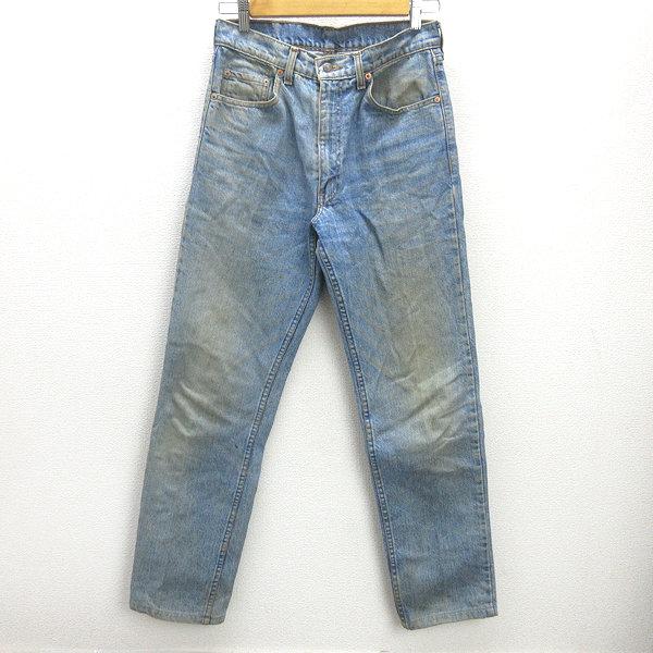 H□91年製□リーバイス/Levi's 503-0217 ストレートデニムパンツ