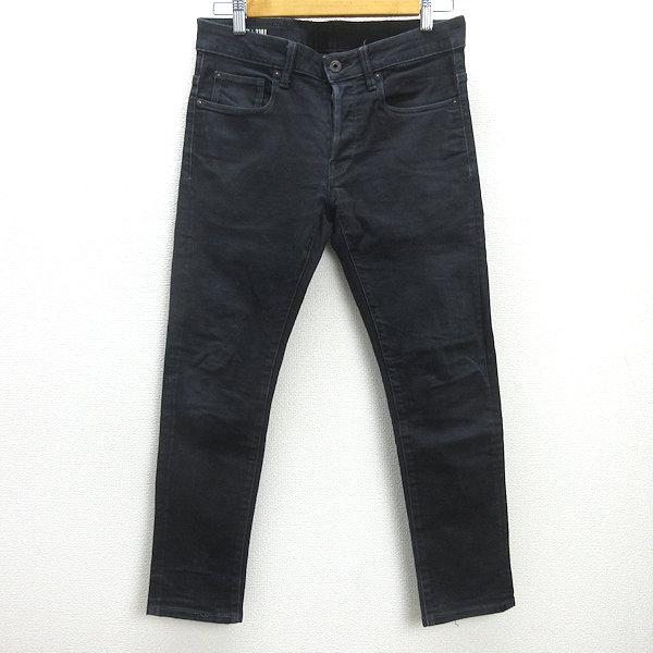 G□ジースター/G-STAR RAW 3301SLIM ジーンズ/スキニーパンツ【30】黒 