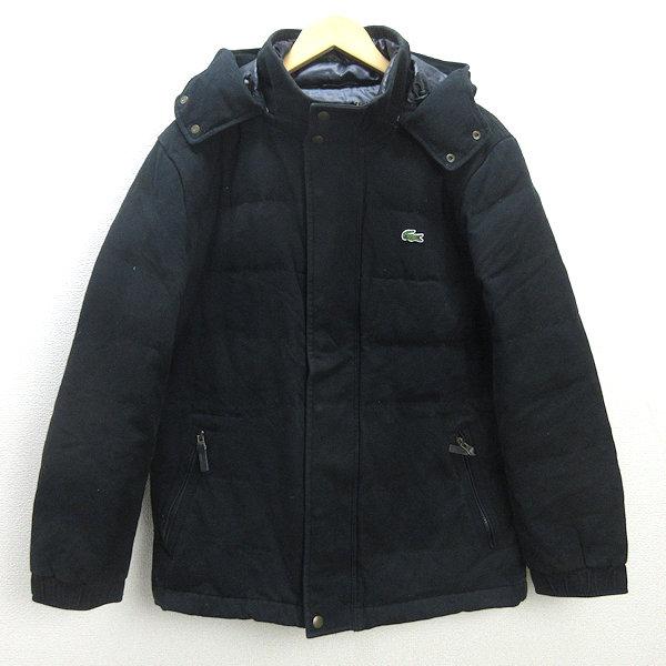 D□ラコステ/LACOSTE ダウンジャケット ピケ フーディー BH320E【52/5 
