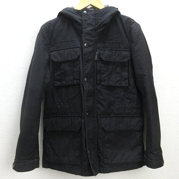 D□ビームス/BEAMS LIGHTS 中綿入りJKT マウンテンパーカー【44】黒 